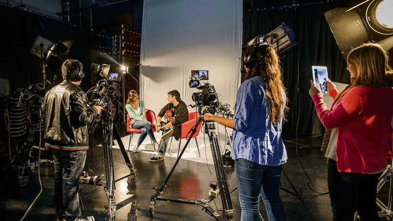 Estudio de TV