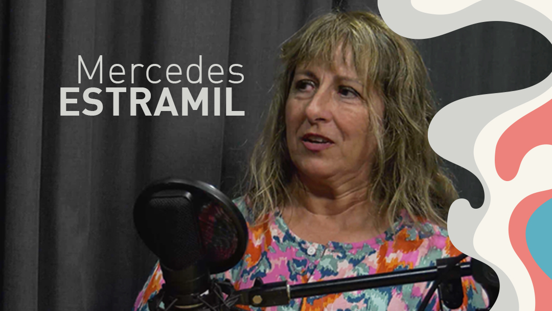 Mercedes Stramil en Inmediaciones de la Cultura, con Jaime Clara