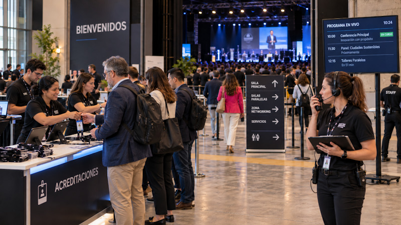 C&oacute;mo se gestiona un evento durante su desarrollo