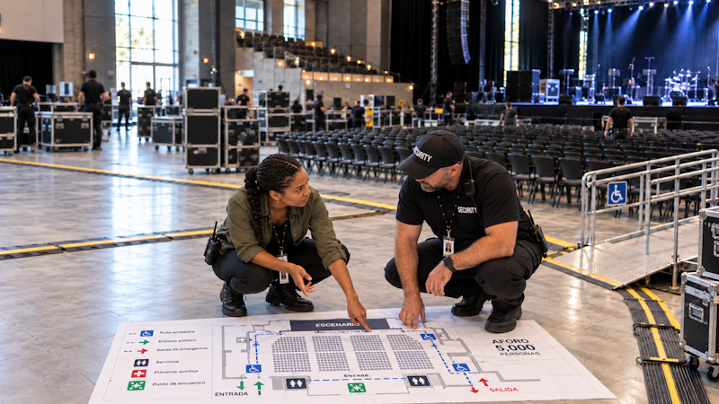 Partes que generan la experiencia de un evento