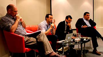 Pedro Isern, Facundo Ponce de Le&oacute;n, Andr&eacute;s Riva Casas y Leonardo Mart&iacute;n.