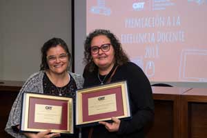 Andrea Grossy y Marisol &Aacute;lvarez.